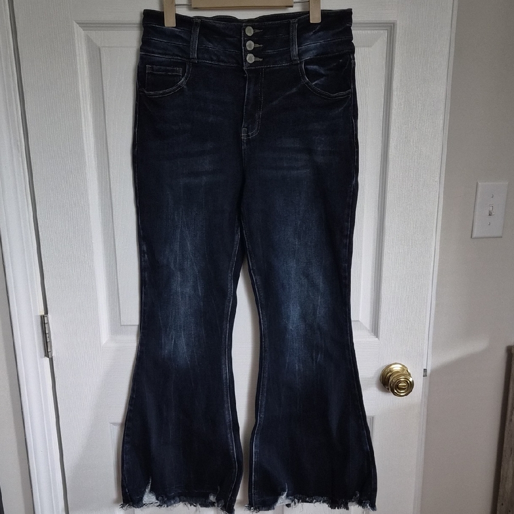 KanCan Dark Flare Jeans